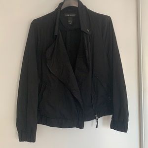 Lane Bryant Short Moto Windbreaker Biker Jacket 18/20